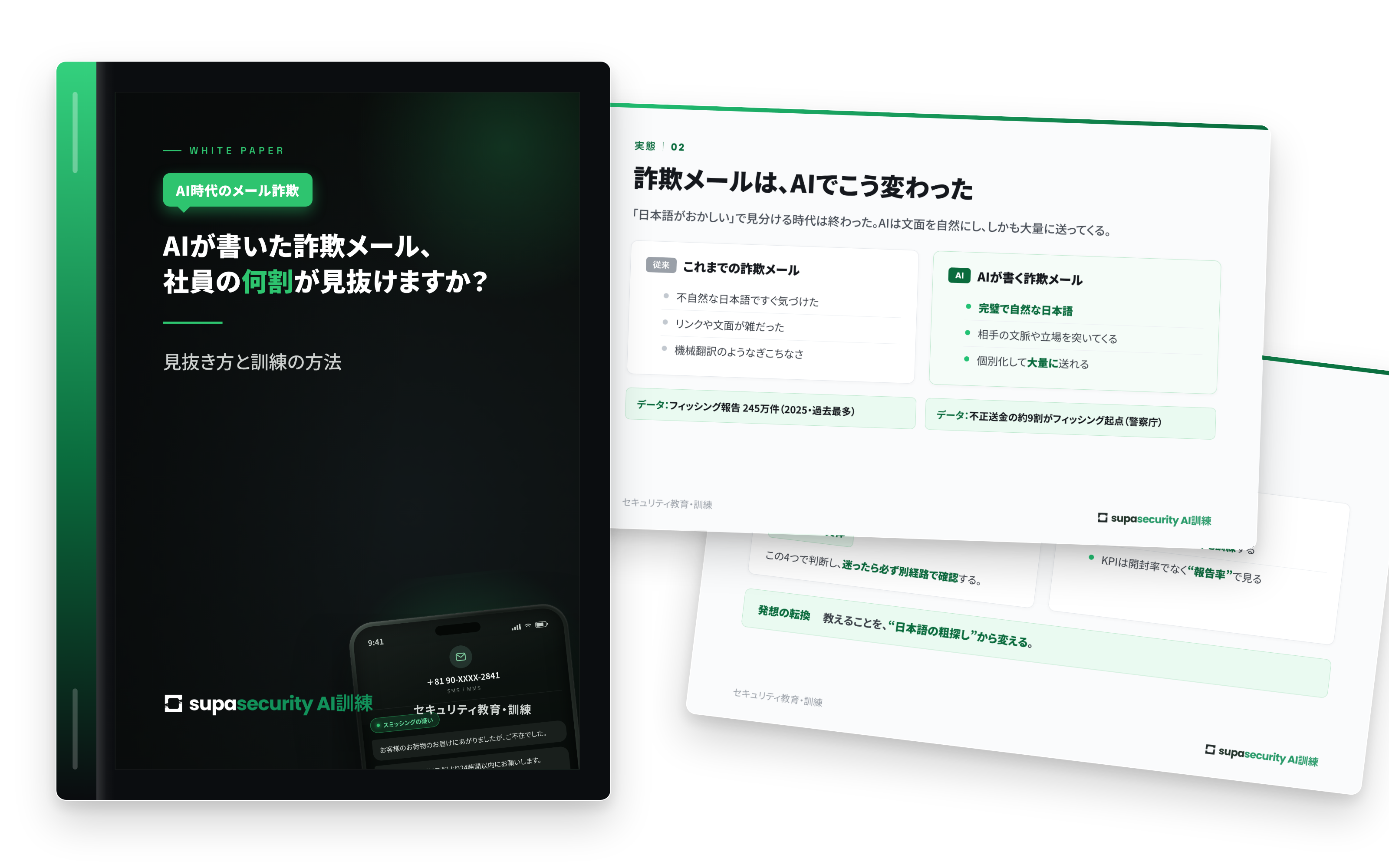 AIが書いた詐欺メール、社員の何割が見抜けますか？
